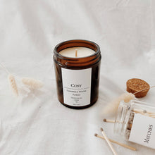 Load image into Gallery viewer, Cosy ~ Cashmere &amp; Winter Florals Candle
