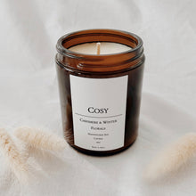 Load image into Gallery viewer, Cosy ~ Cashmere &amp; Winter Florals Candle
